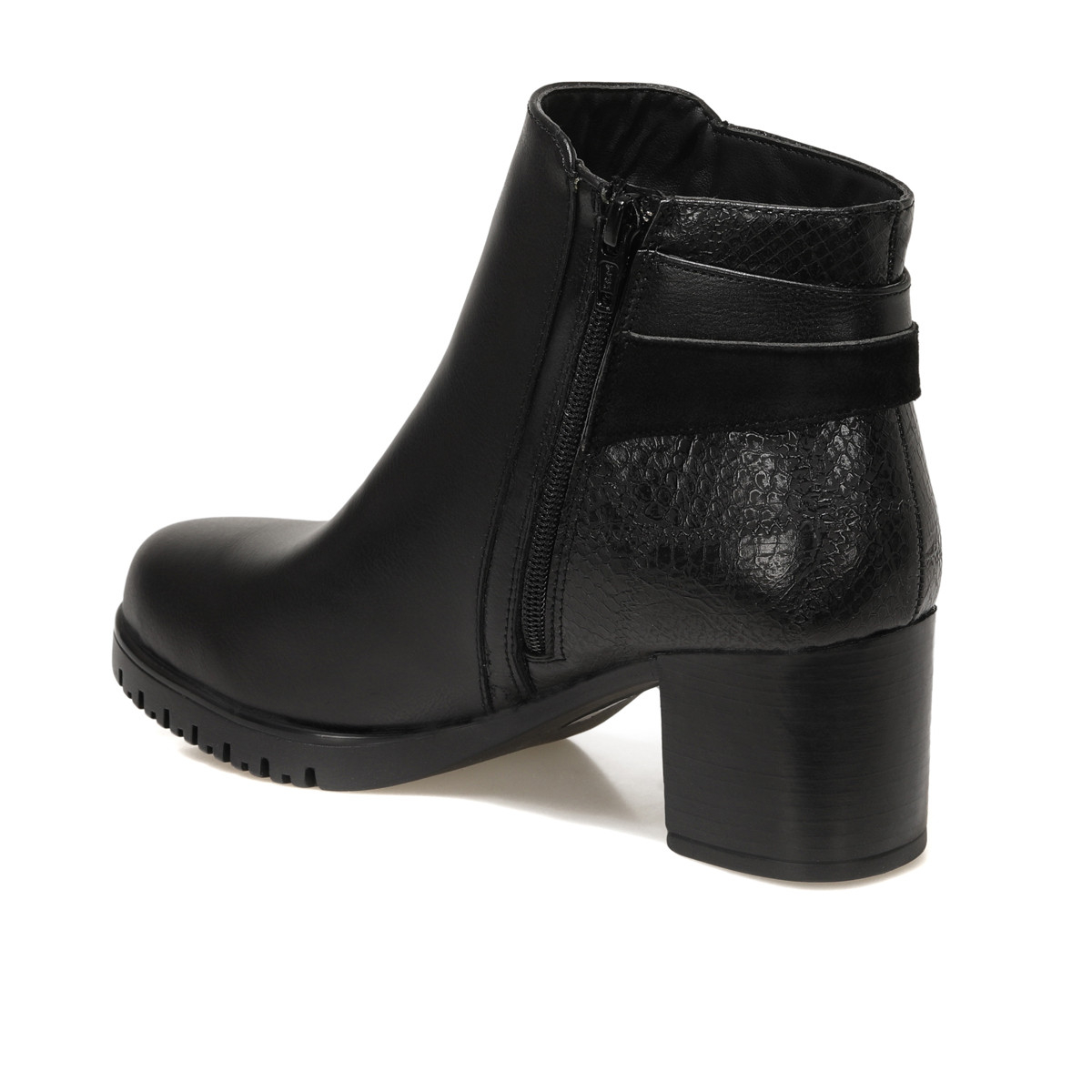 Flo TRV1775 Siyah Kadın Topuklu Ayakkabı. 1