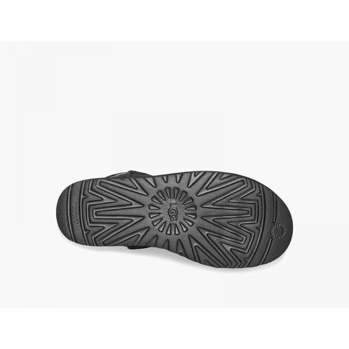 Flo W CLASSIC MINI UGG RUBBER LOGO KADIN BOT 1108231-BLACK. 4