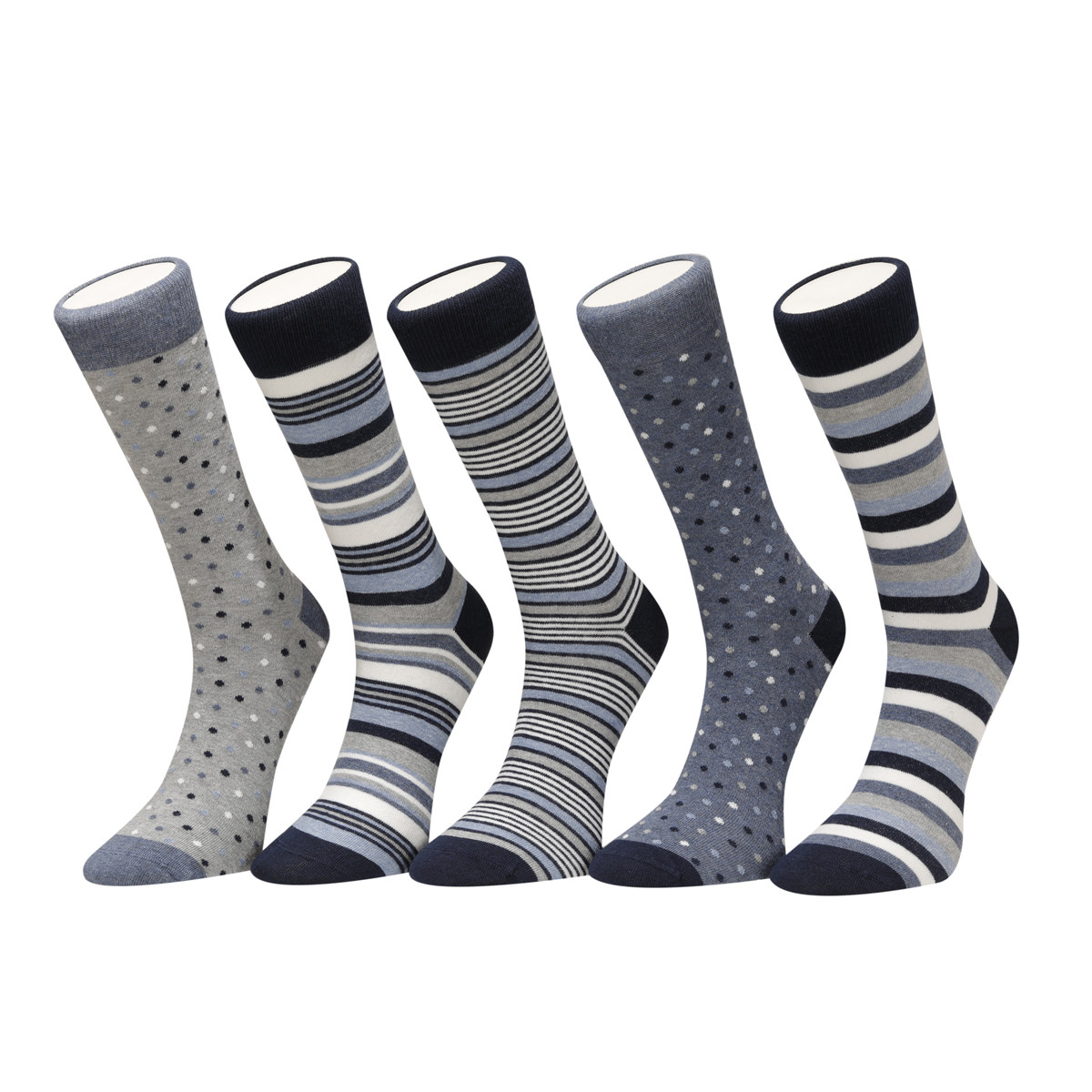 Flo MIX DESEN 5 LI SKT-M 1FX Çok Renkli Erkek Soket Çorap. 1