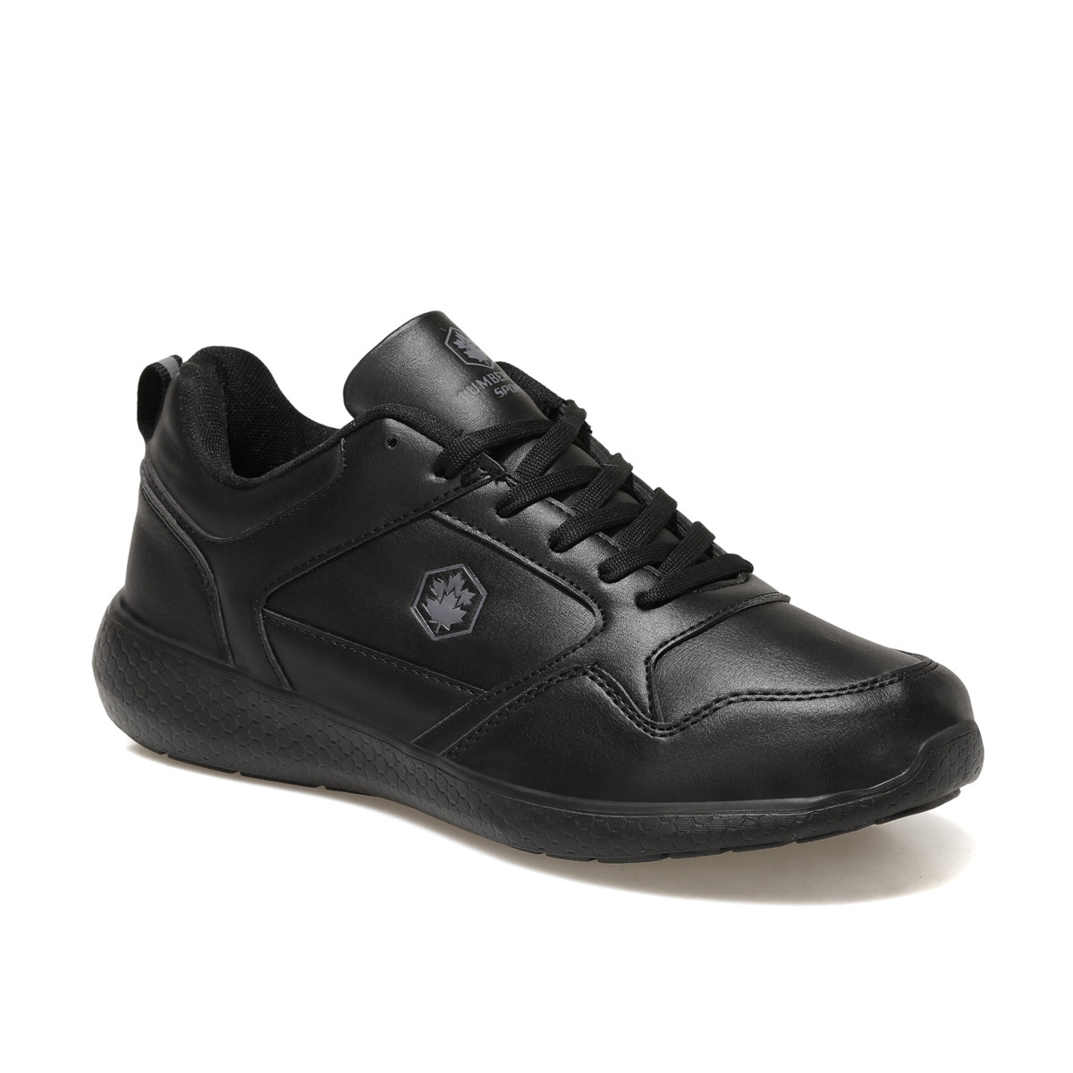 Flo FARGO PU 9PR Siyah Erkek Sneaker Ayakkabı. 1