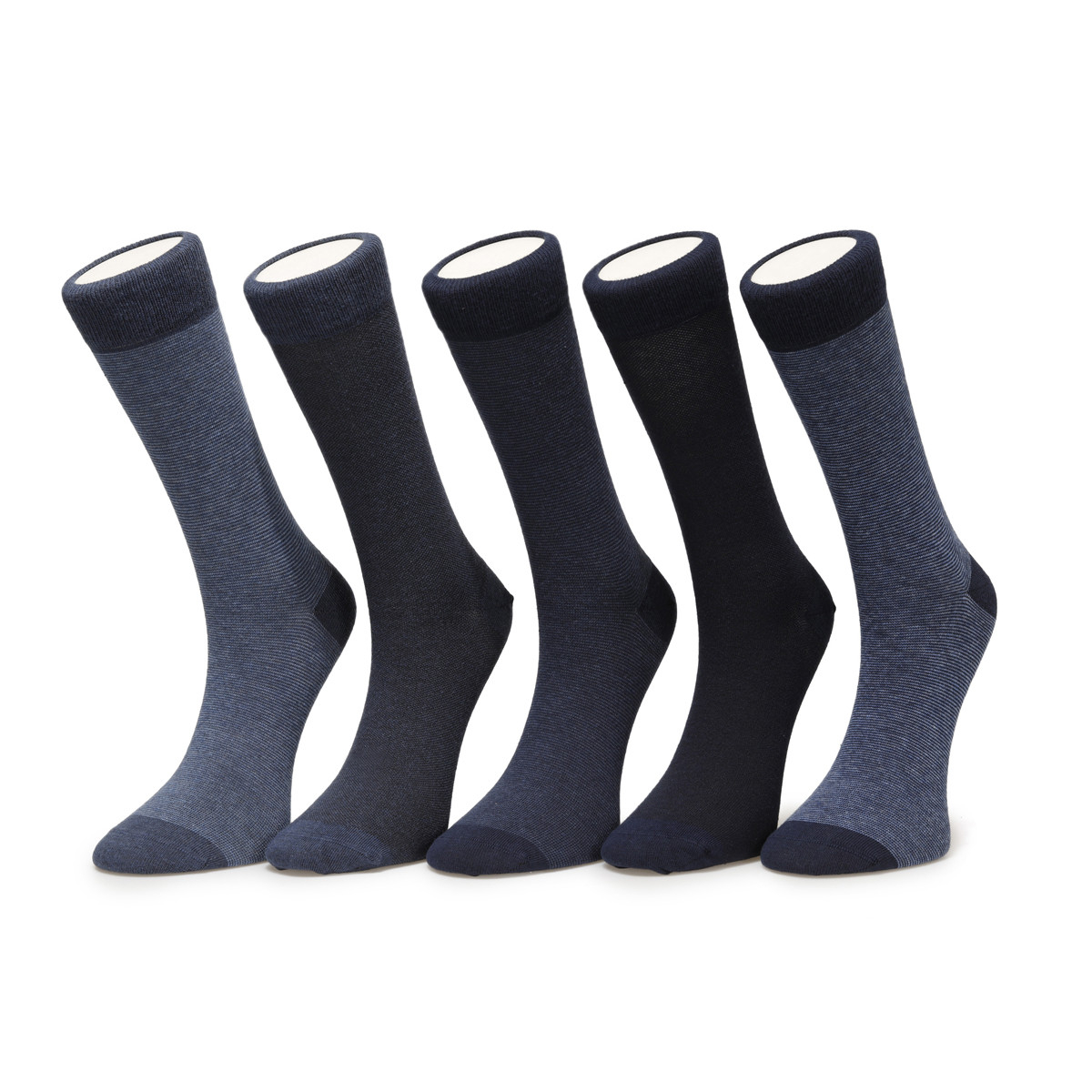 Flo CIZGI 5 LI SKT-M 1FX Lacivert Erkek Soket Çorap. 1