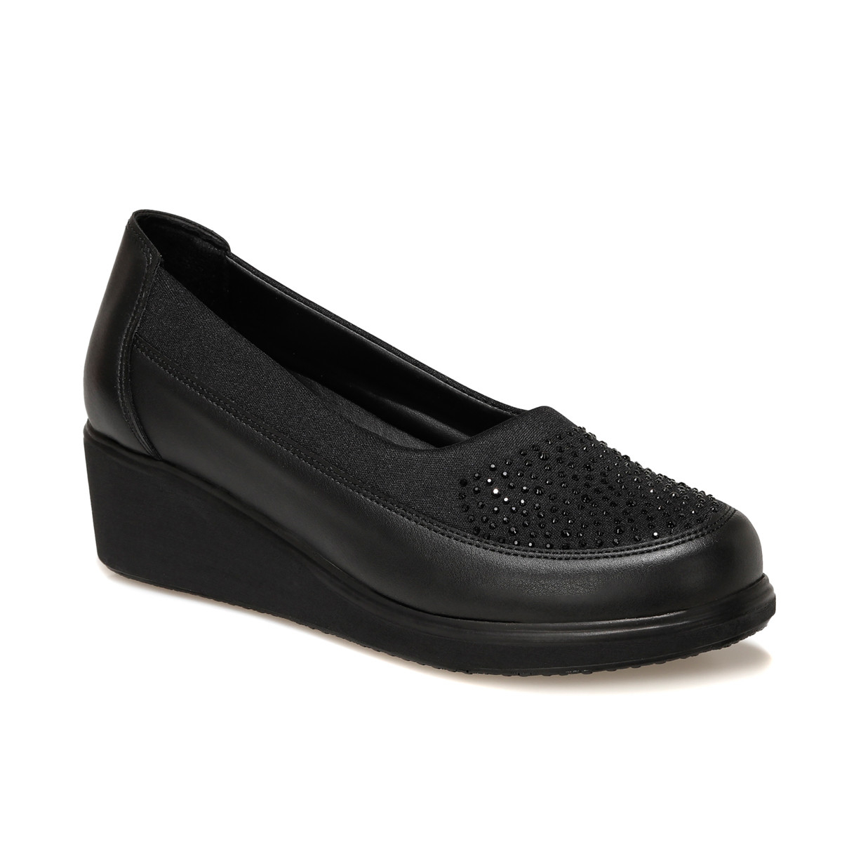Flo 103258.Z1FX Siyah Kadın Comfort Ayakkabı. 3