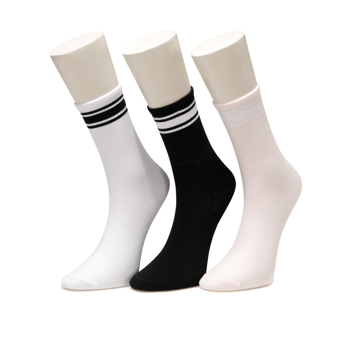 Flo CIRCLE 3 LU  SKT-W 1FX Çok Renkli Kadın Soket Çorap. 1