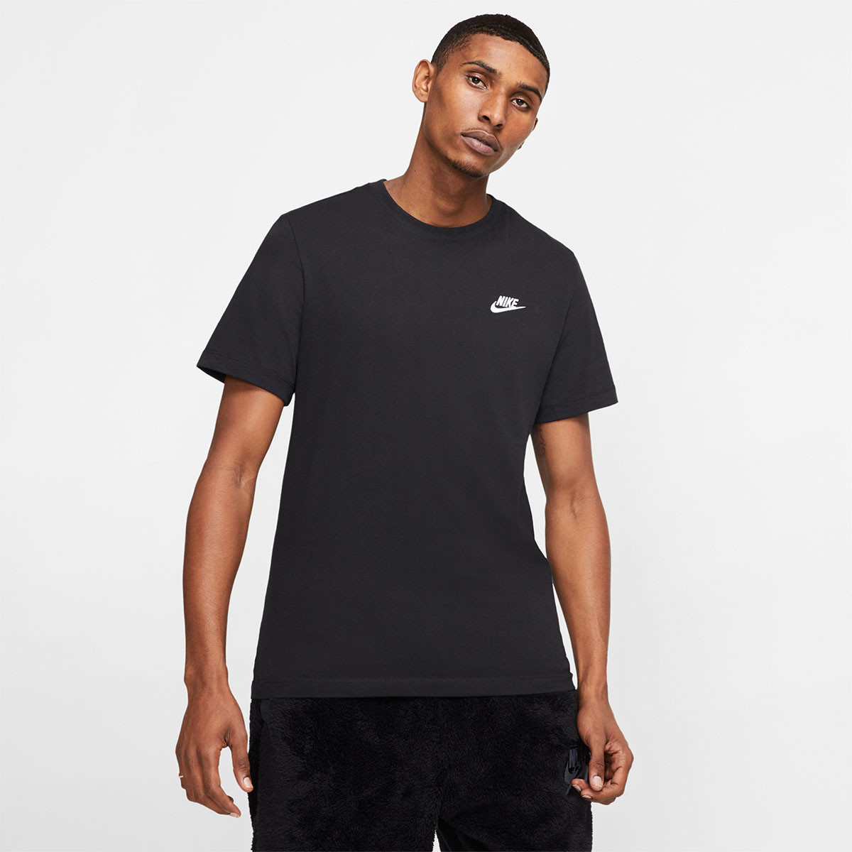 M NSW CLUB TEE Siyah Erkek Kısa Kol T-Shirt Fiyatları | IN Street