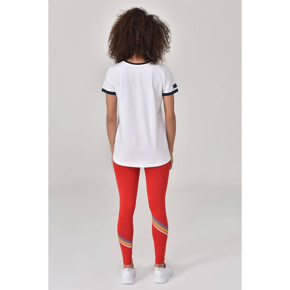 Flo Beyaz Kadın T-shirt  GS-8070. 7