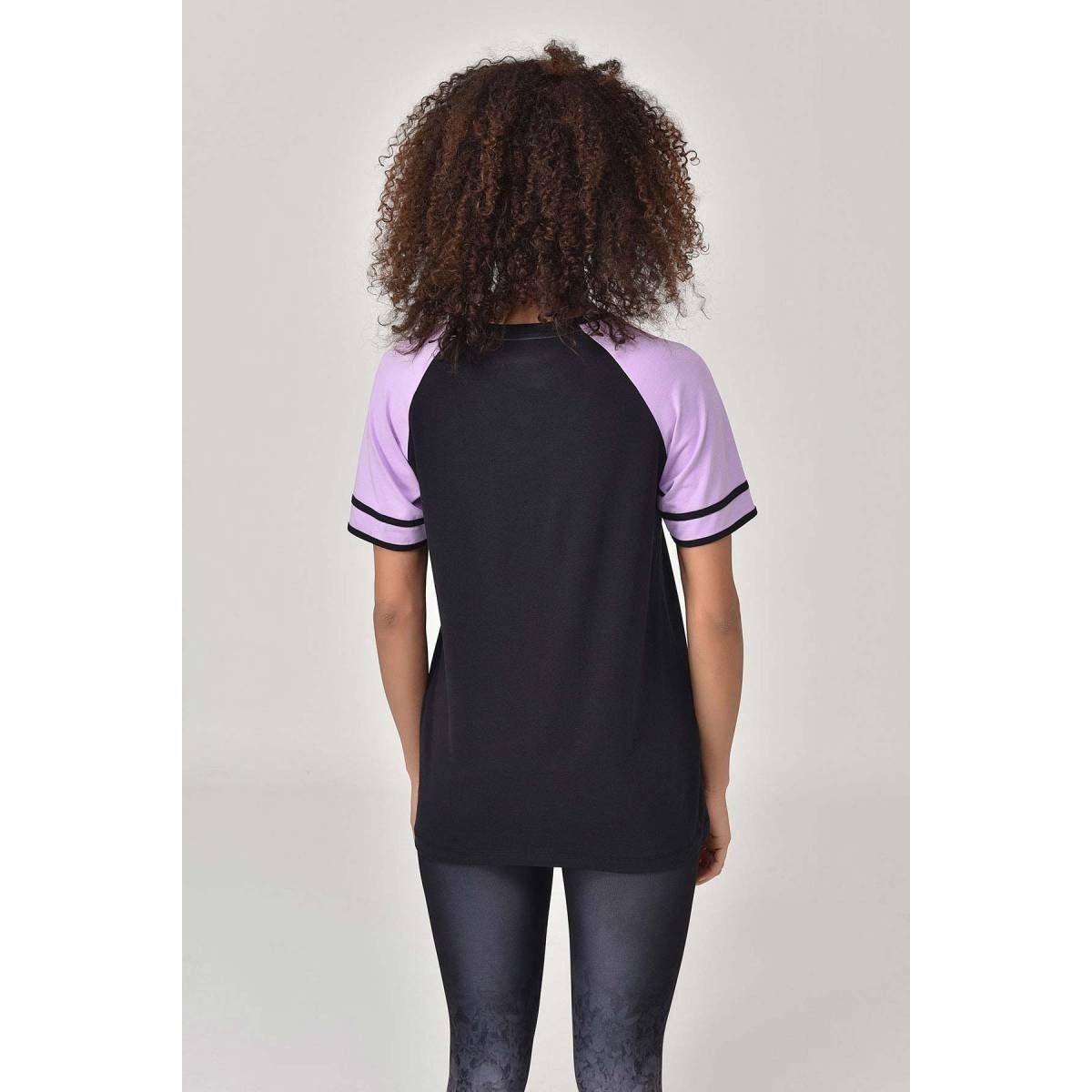 Flo Siyah Kadın T-Shirt GS-8616. 4