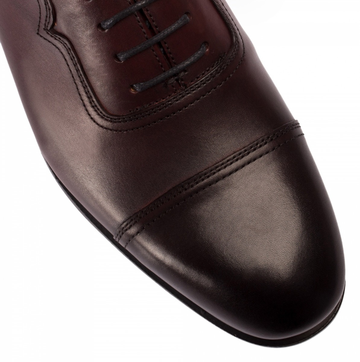 Flo Hakiki Deri Bordo Klasik Erkek Ayakkabı. 1