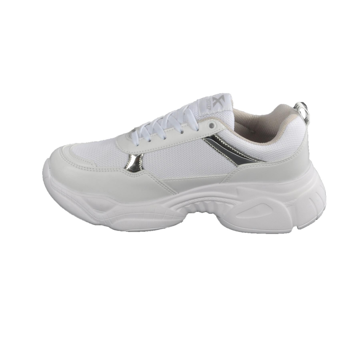 Flo Elena Beyaz-Gümüş Unisex Spor Ayakkabı. 3 Flo Elena Beyaz-Gümüş Unisex Spor Ayakkabı. 3