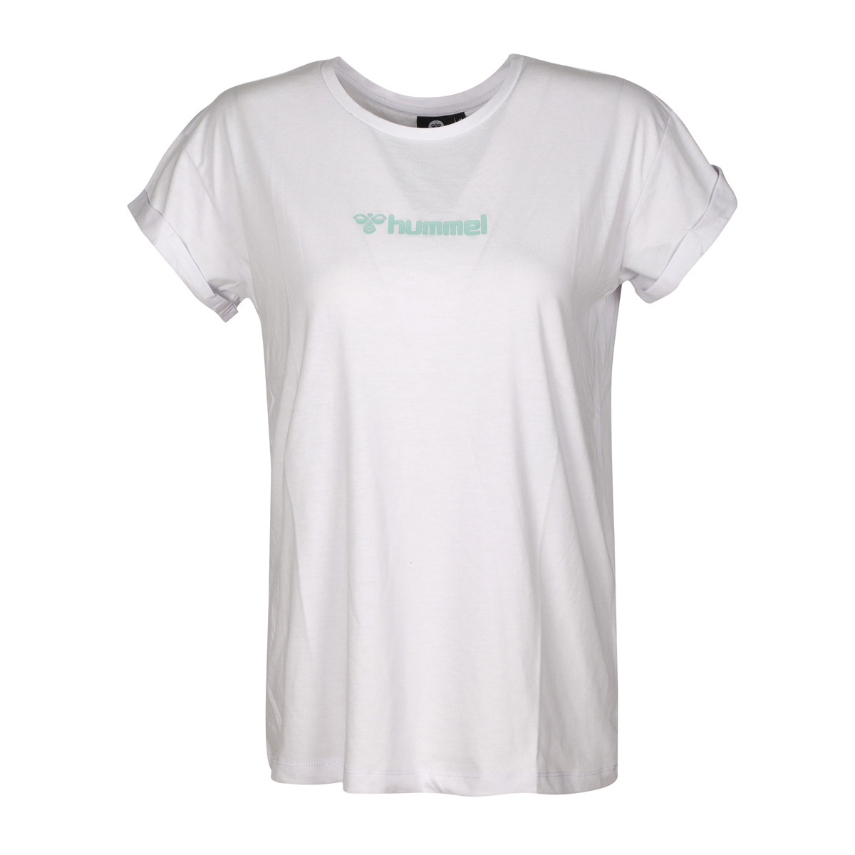 Flo HMLVERANSO Mor Kadın Kısa Kol T-Shirt. 1
