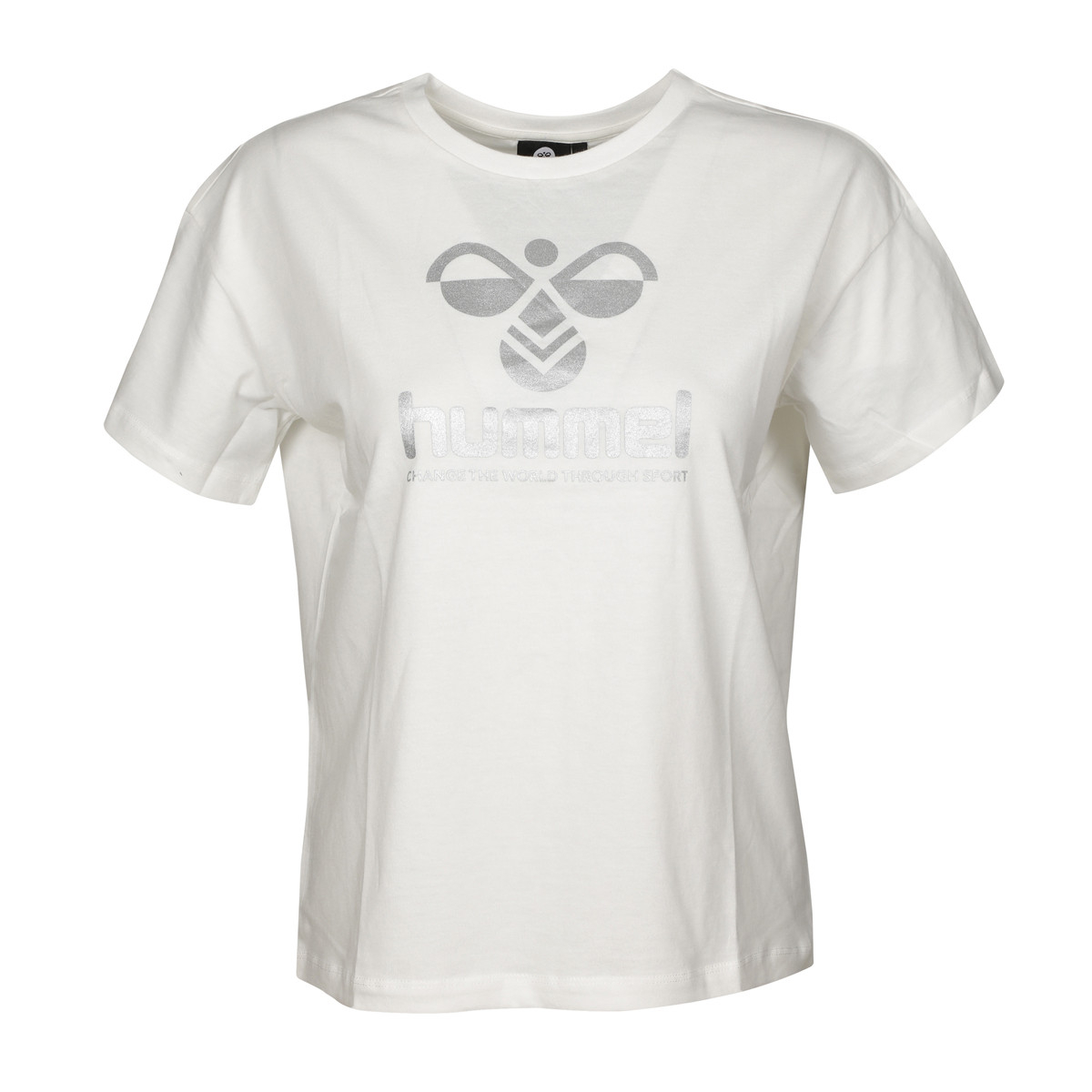 Flo HMLVODER Beyaz Kadın T-Shirt. 1