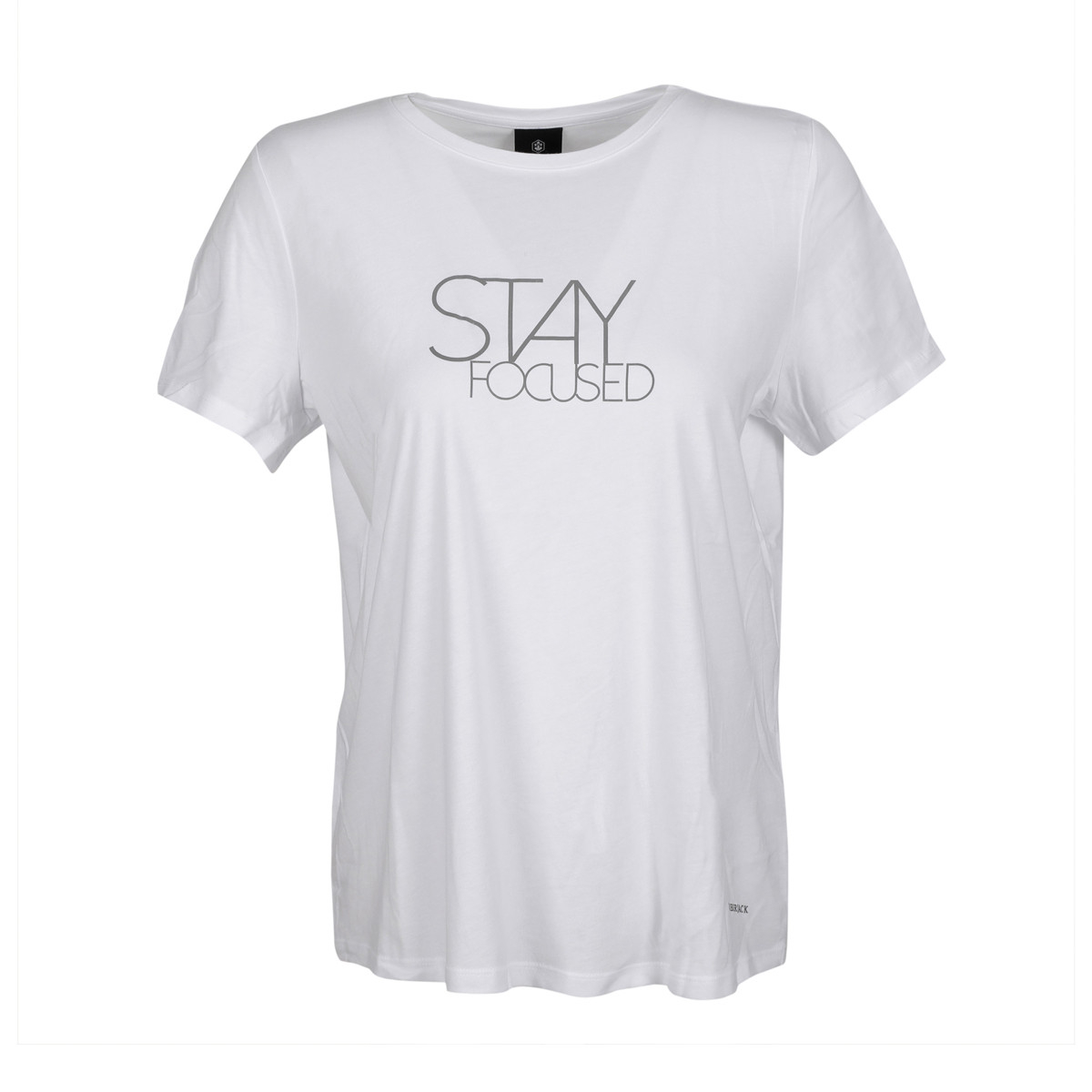 Flo CT390 MILA SLOGAN T-SHIRT BEYAZ Kadın T-Shirt. 1