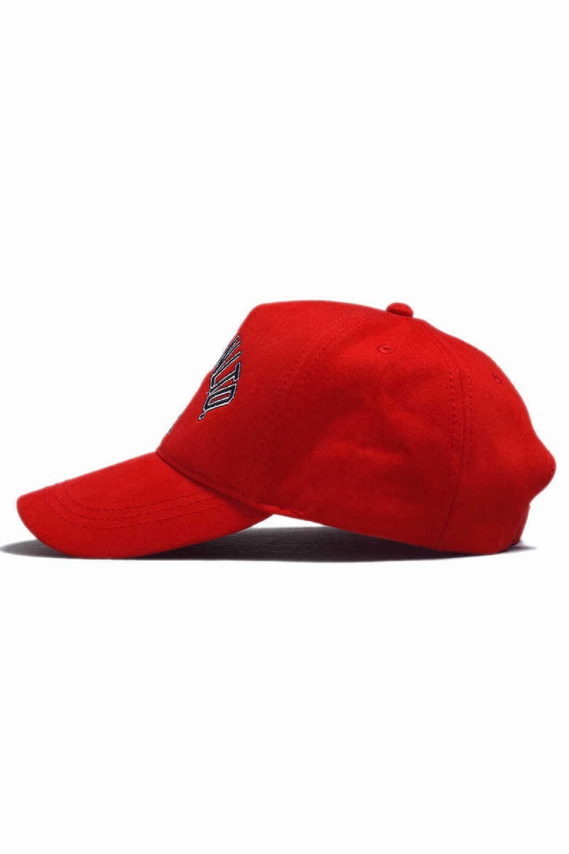 Flo - LOS ANGELES Kırmızı Erkek Nakışlı Baseball Cap Şapka. 3