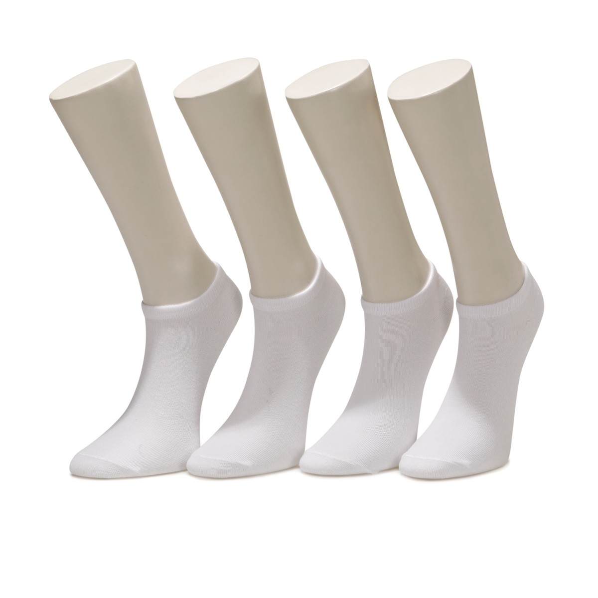 Flo BASIC 4LU PTK-W 1FX Beyaz Kadın Çorap. 1