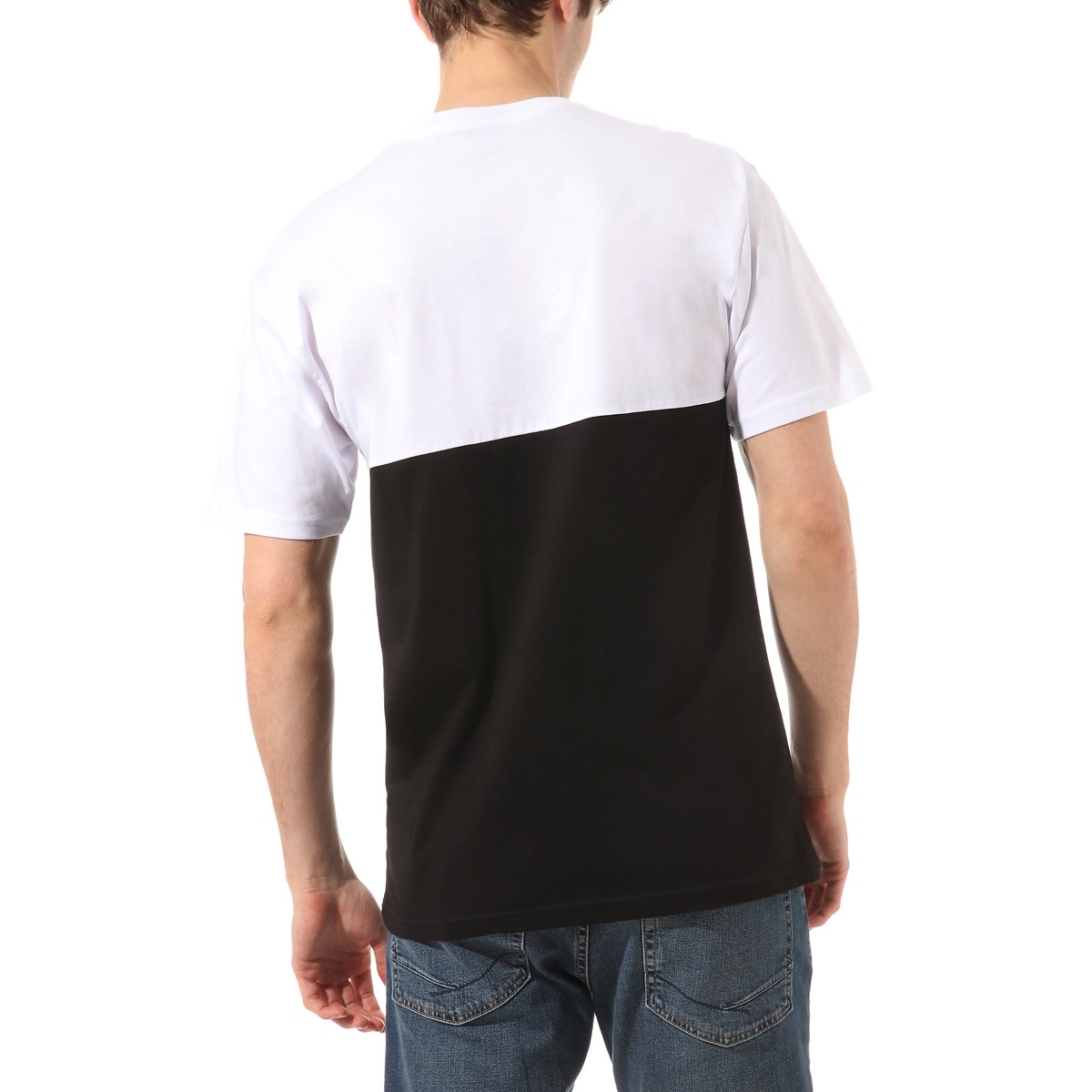 Flo COLORBLOCK Siyah Erkek T-Shirt. 3