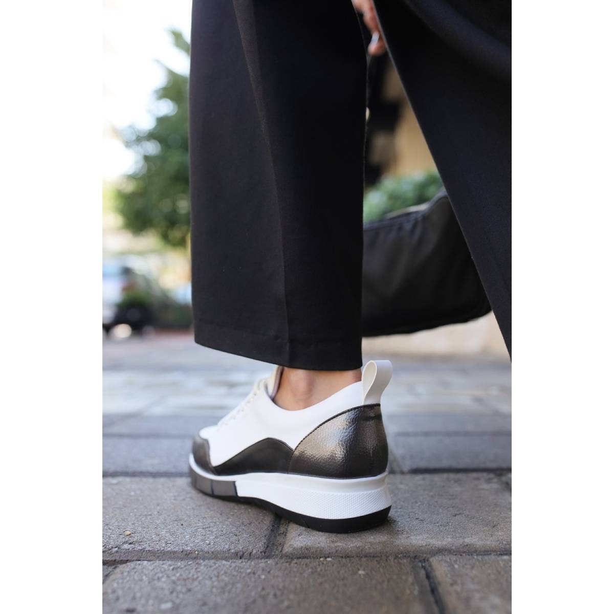 Flo Pascal Beyaz Kadın Sneaker. 2 Flo Pascal Beyaz Kadın Sneaker. 2