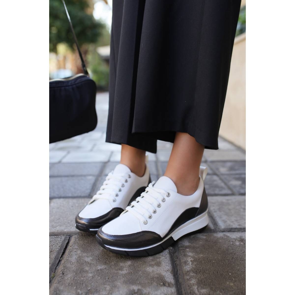 Flo Pascal Beyaz Kadın Sneaker. 4 Flo Pascal Beyaz Kadın Sneaker. 4