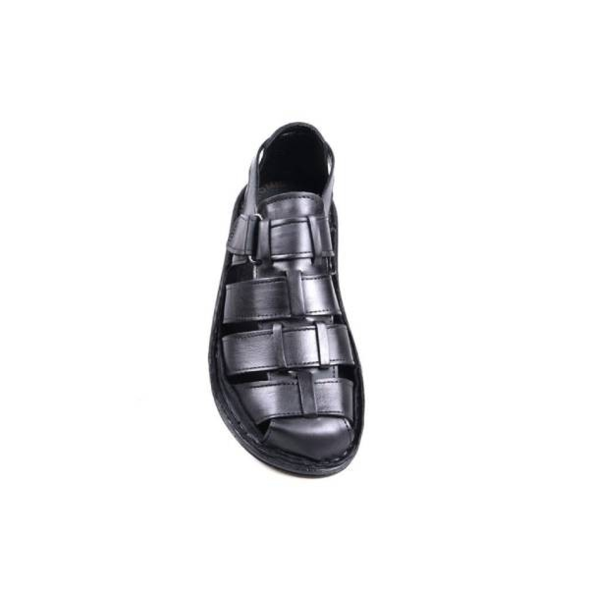 Flo Men Shoes 1001 Ortapedik Siyah Sandalet Ayakkabı. 2