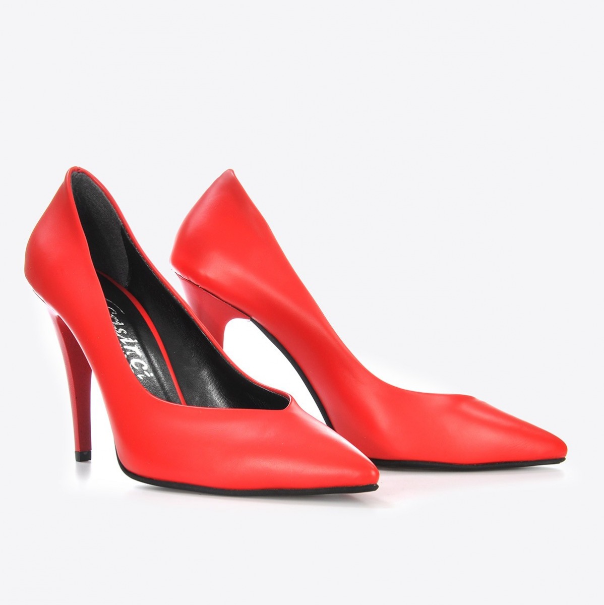 Flo Kadın  Kırmızı Klasik Topuklu Ayakkabı VZN21-005Y. 4