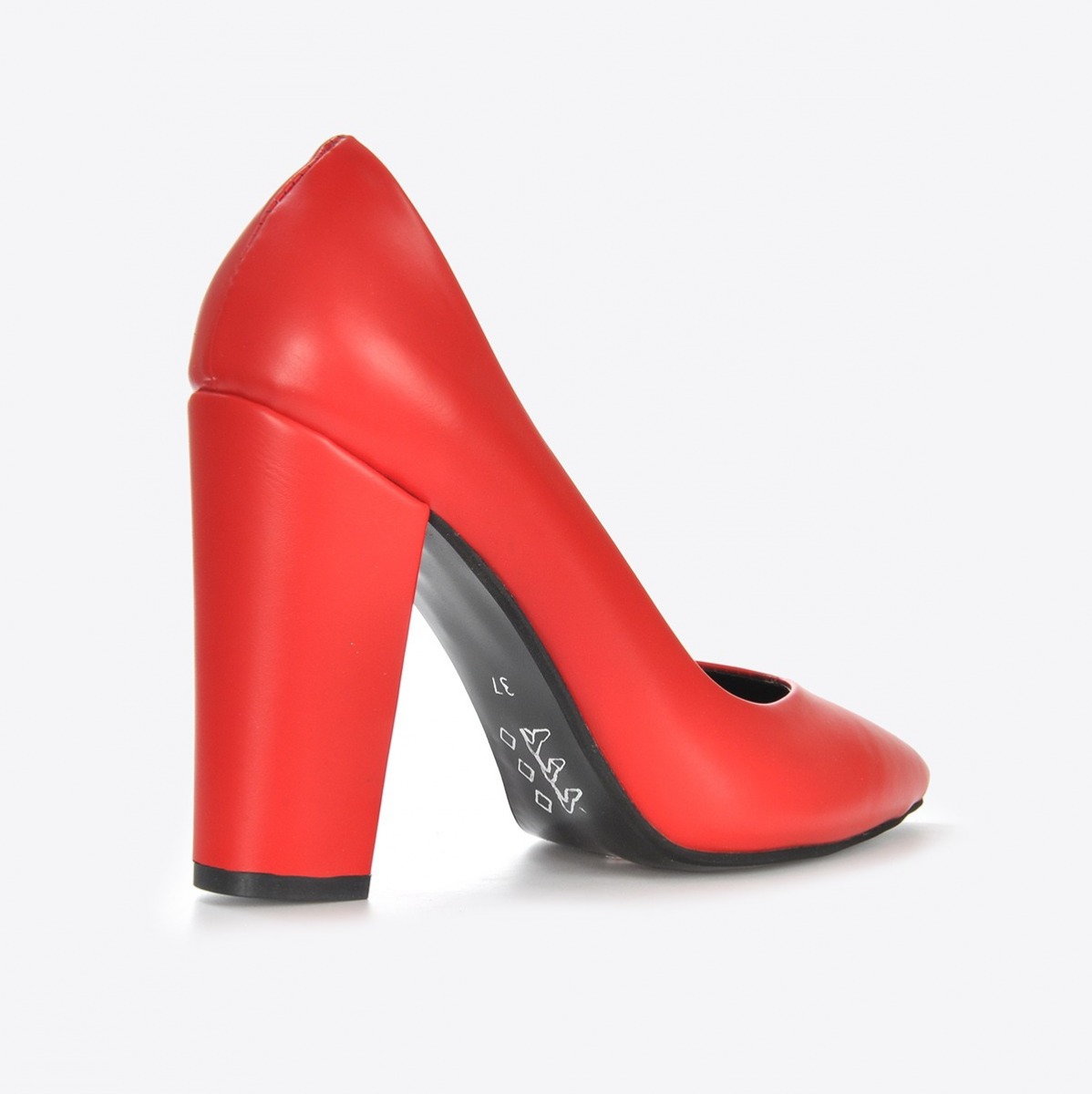 Flo Kadın  Kırmızı Klasik Topuklu Ayakkabı VZN21-006Y. 5
