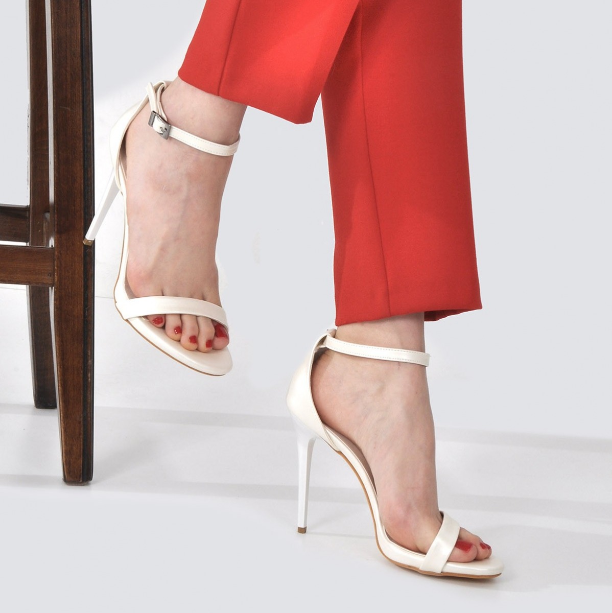 Flo Kadın  Sedef Baskı Klasik Topuklu Ayakkabı VZN20-189Y. 3