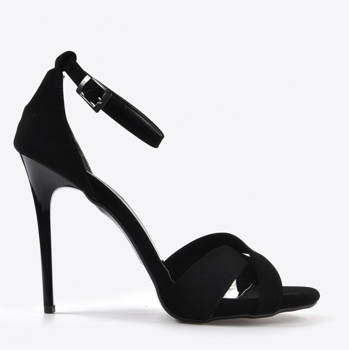 Flo Kadın  Siyah Süet Klasik Topuklu Ayakkabı VZN20-190Y. 2