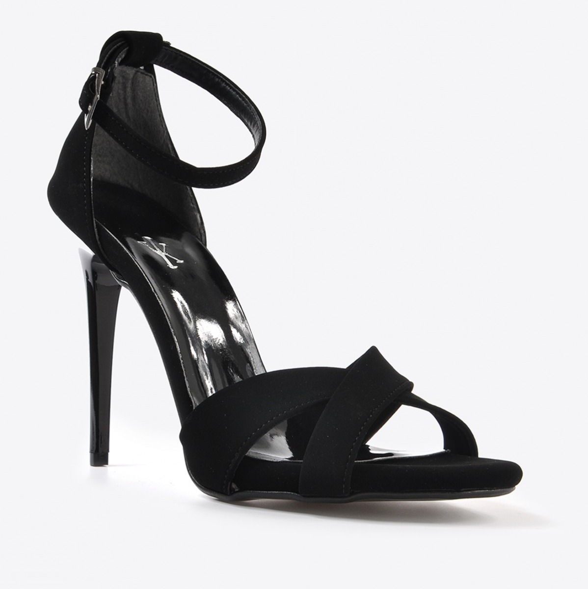 Flo Kadın  Siyah Süet Klasik Topuklu Ayakkabı VZN20-190Y. 1