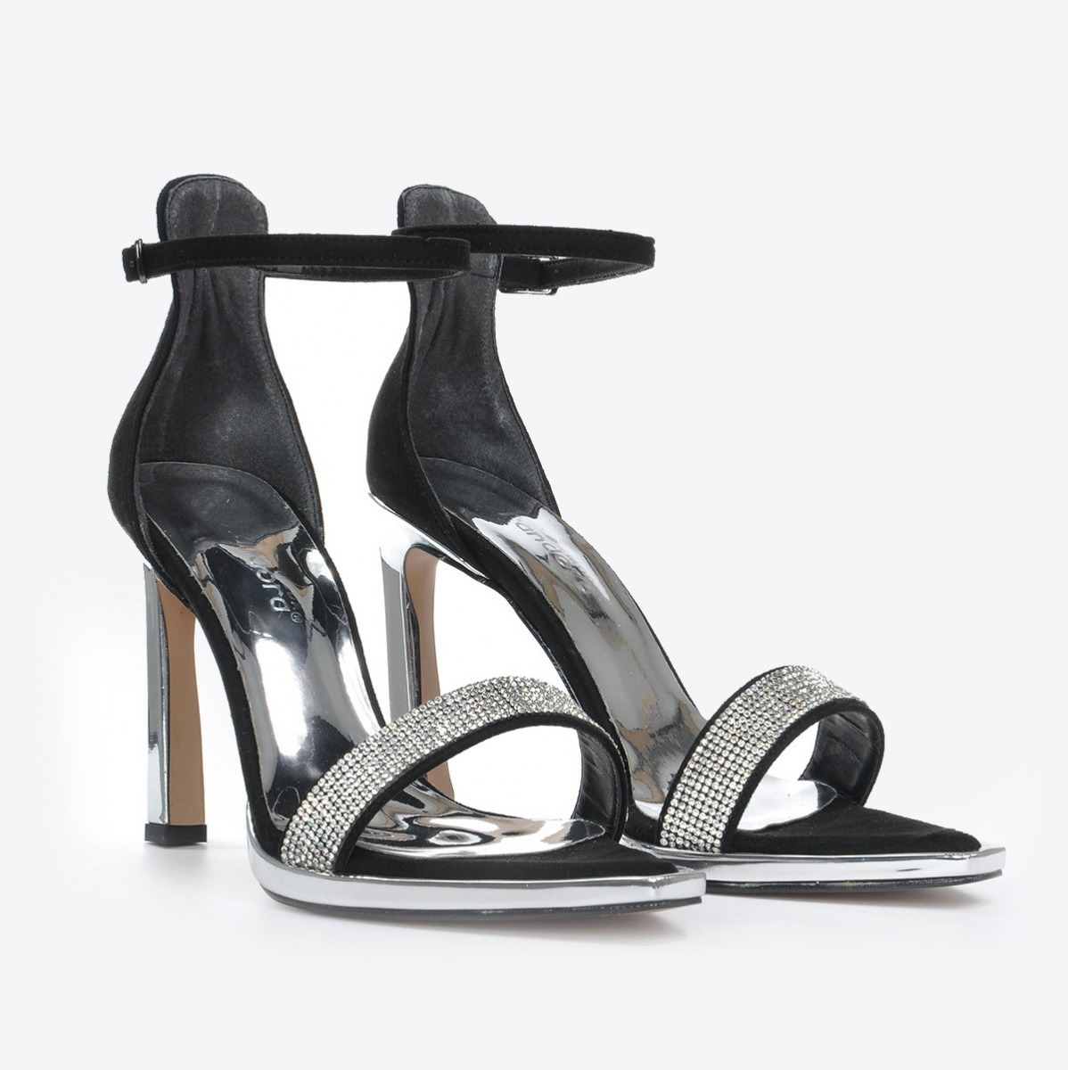 Flo Kadın Siyah Süet Klasik Topuklu Ayakkabı VZN20-179Y. 5