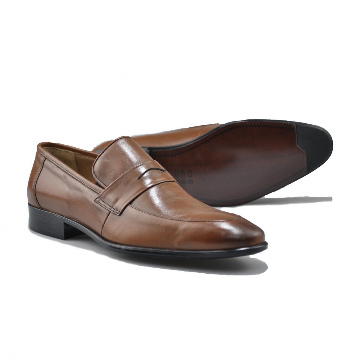Flo Bağcıksız Neolit Taban Klasik 04-9074-K Erkek Ayakkabı. 3