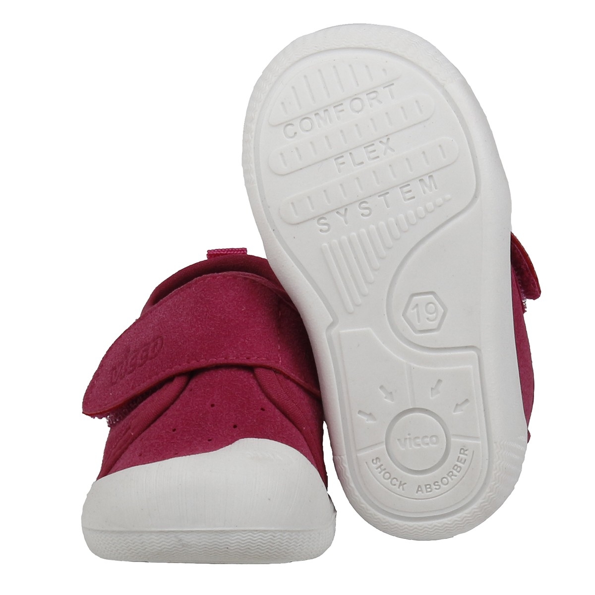 Anka Kız/Erkek Bebek İlk Adım Panduf Ayakkabı 950.E19K.224 Fuşya - Görsel 5