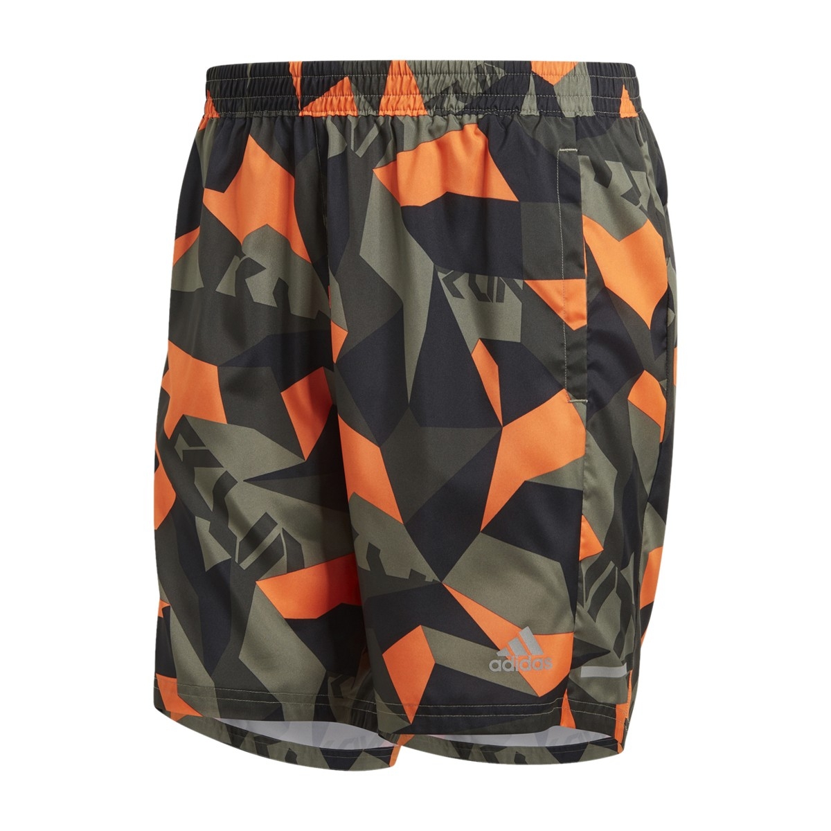 adidas run it camo shorts