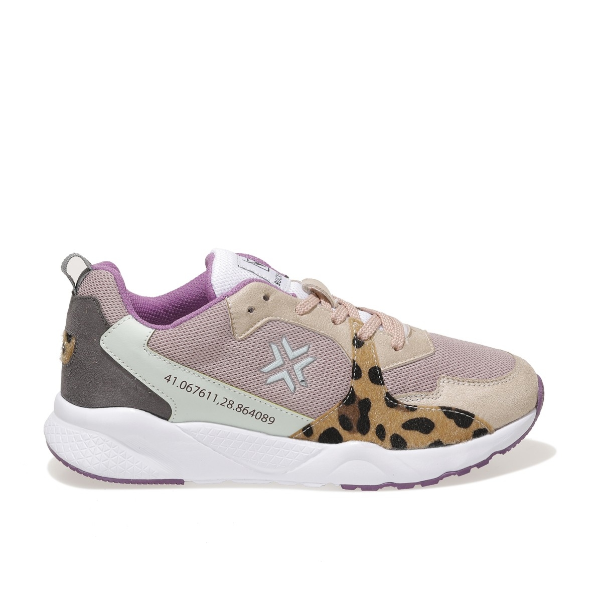 Flo BUCK4020 AWARD ANIMAL Leopar Kadın Sneaker. 2