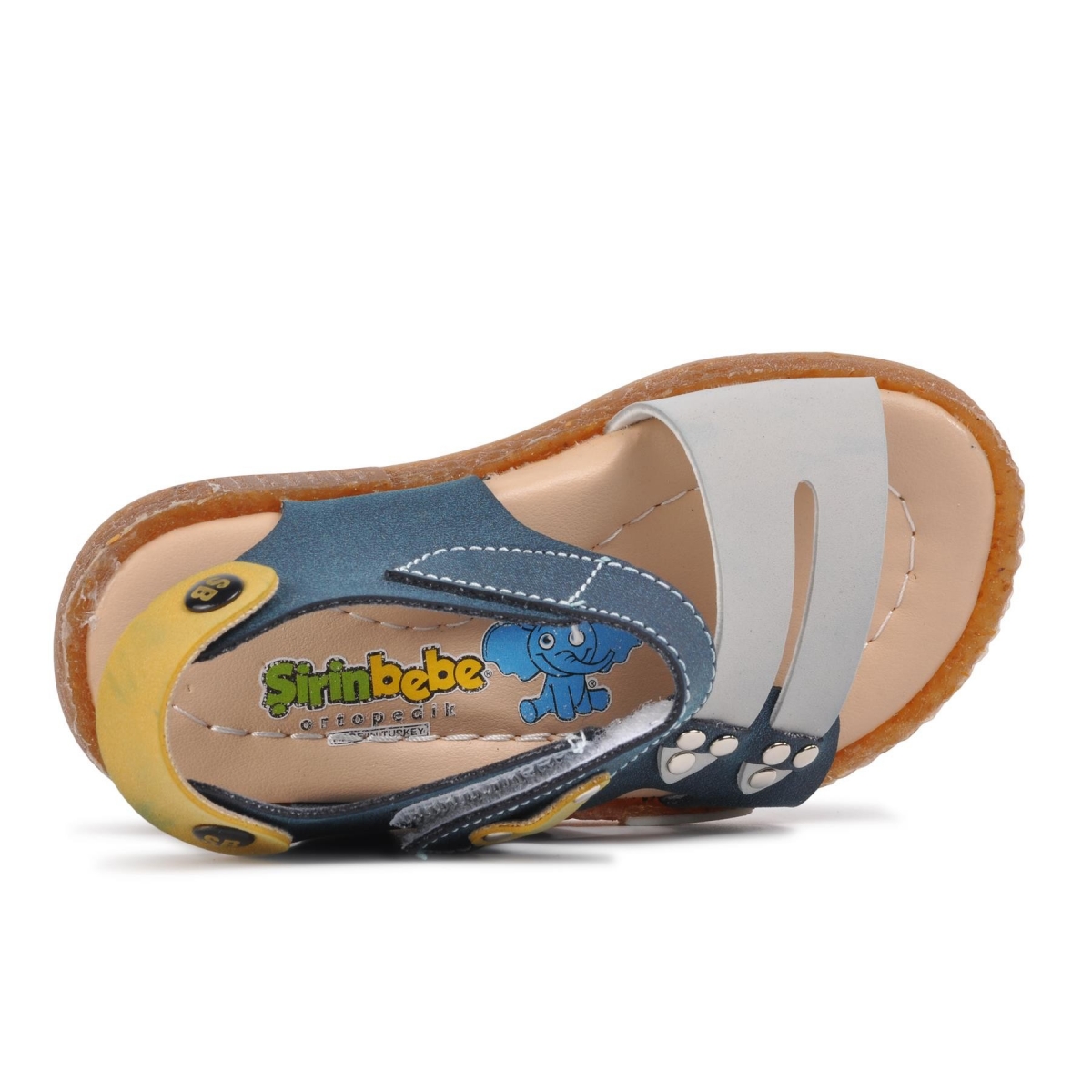 Şiringenç 210107 Lacivert-Kot Mavi Comfort Erkek Çocuk Sandalet - Görsel 5