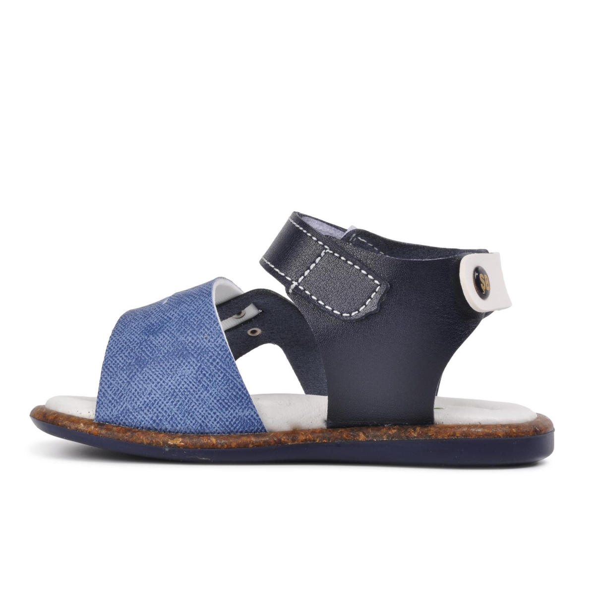 Şiringenç 210107 Lacivert-Kot Mavi Comfort Erkek Çocuk Sandalet - Görsel 3