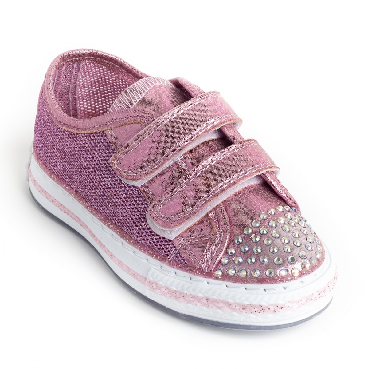 Flo Kız Cocuk Pembe Destekli Spor Ayakkabı. 2