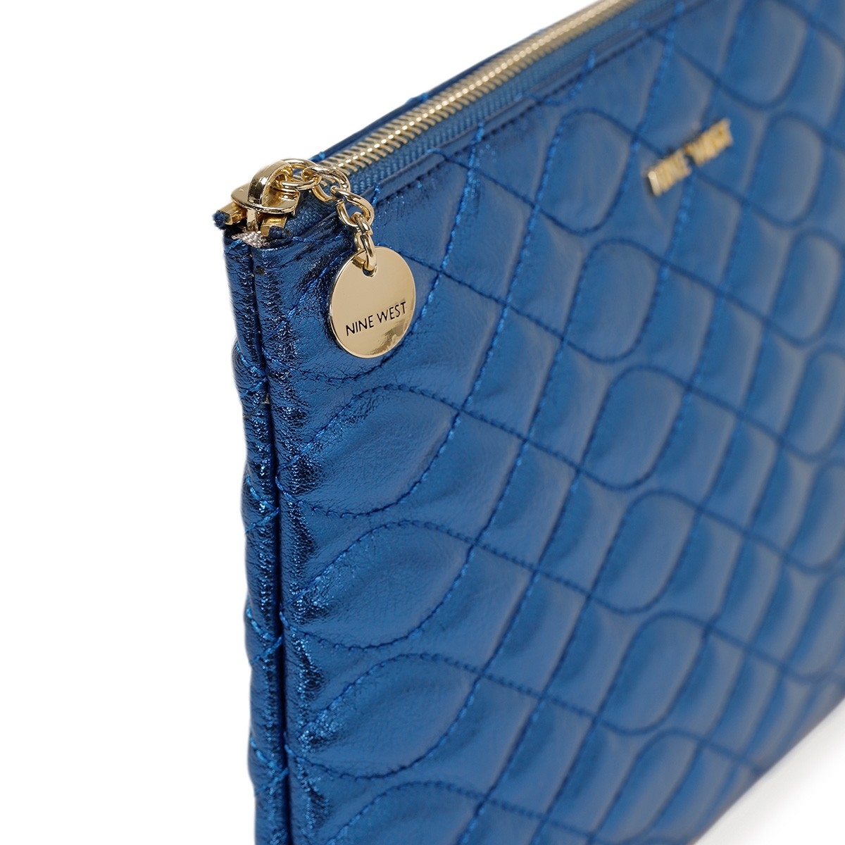 Nine West DANY 1FX Mavi Kadın Portföy Çanta. 4