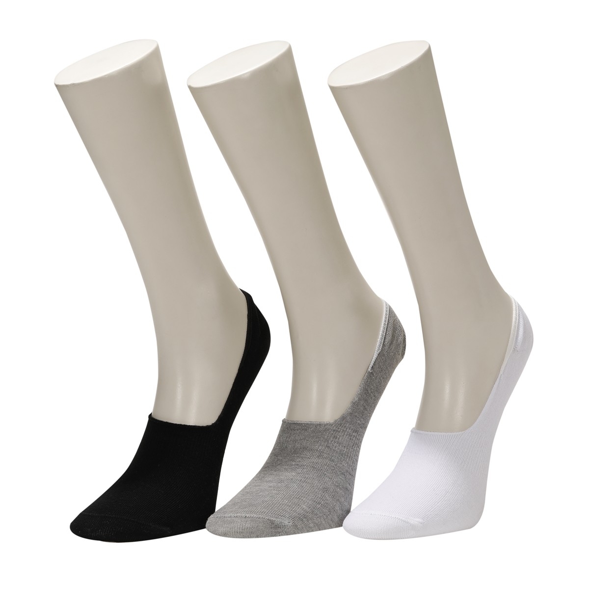 Flo CT520 DARREN BABET 3LU Beyaz Erkek Çorap. 1