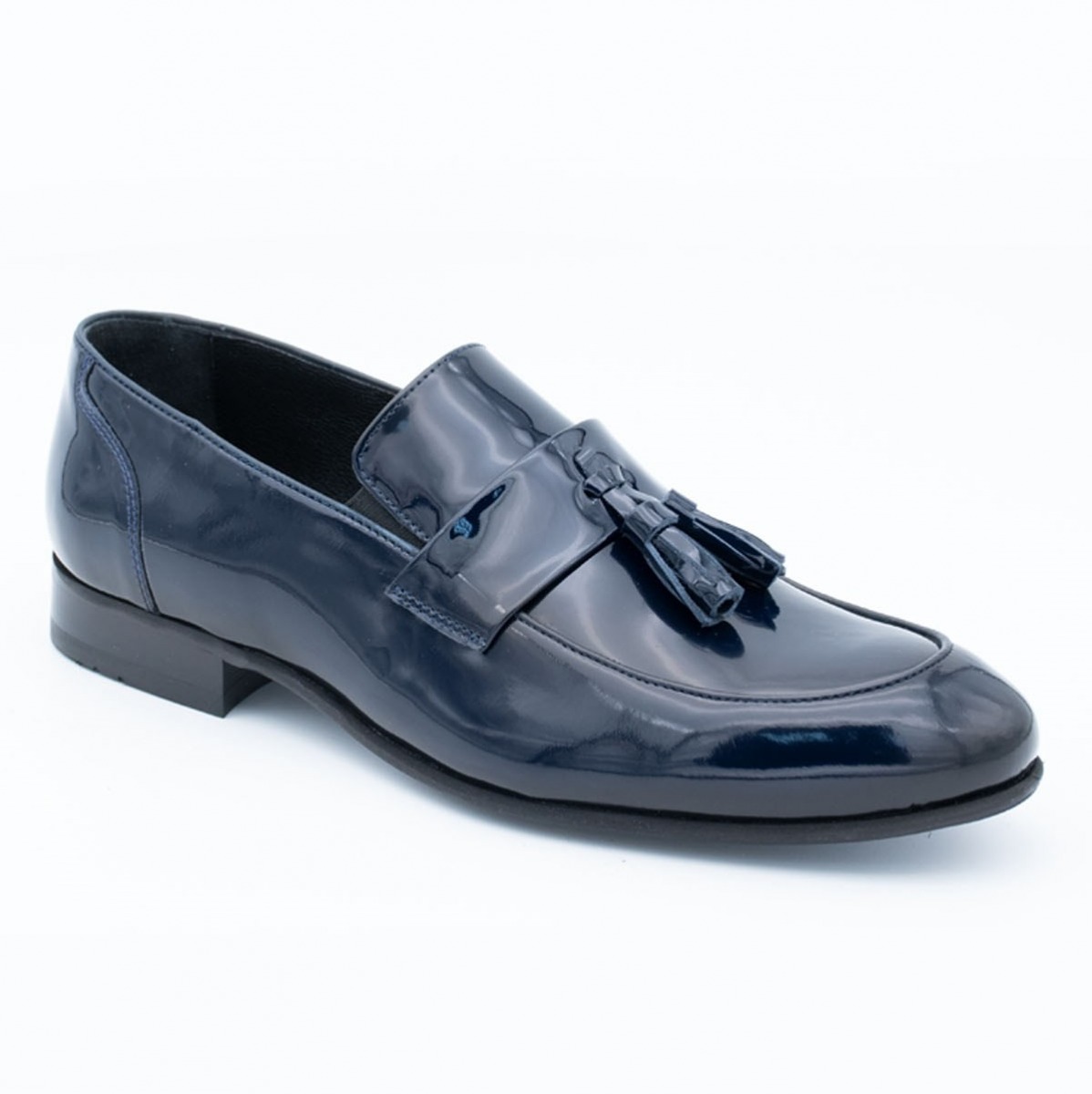 Flo Erkek Deri Klasik Ayakkabı İ1811459-1 M 1000 LACİVERT RUGAN. 2