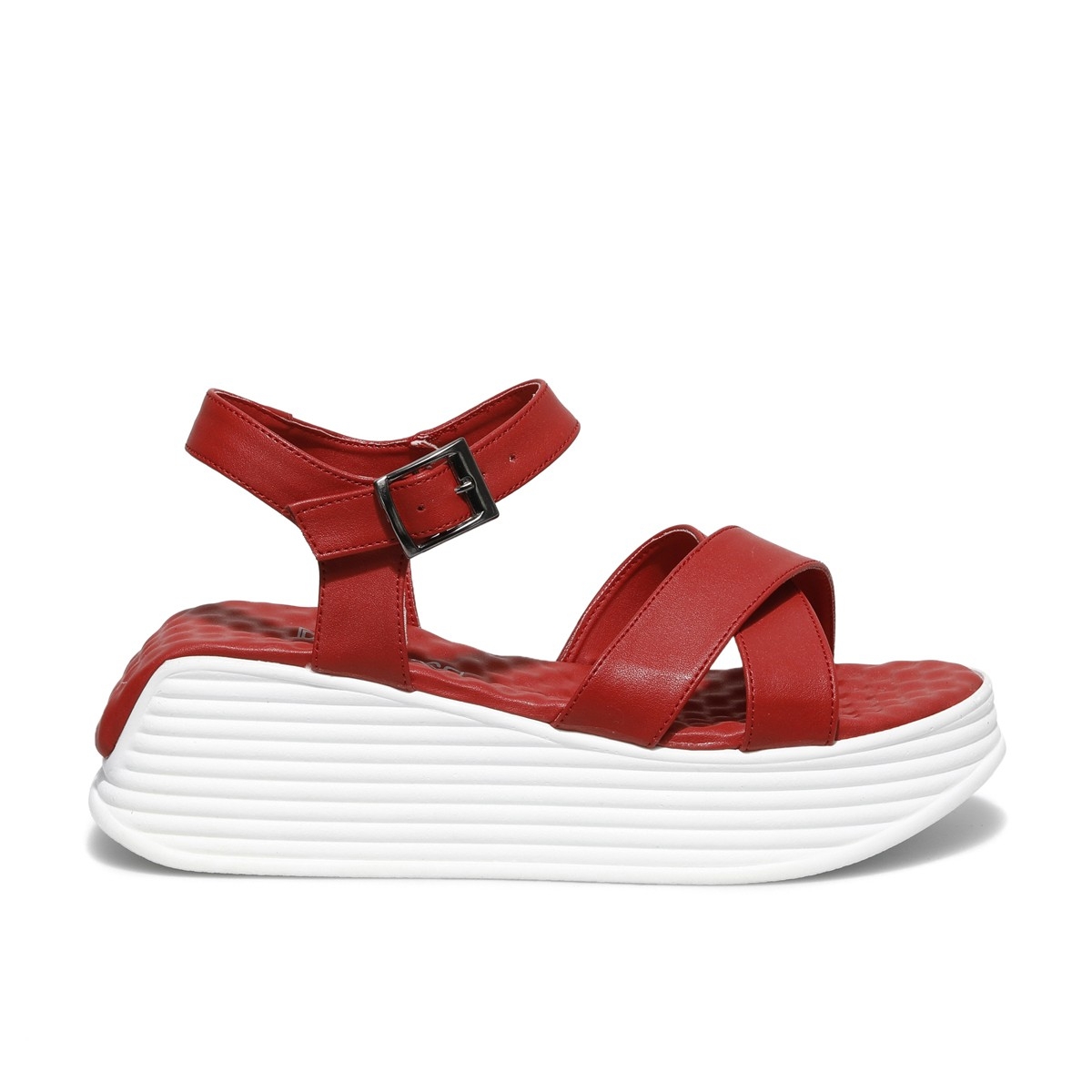 Flo DORA 1FX Kırmızı Kadın Sandalet. 1