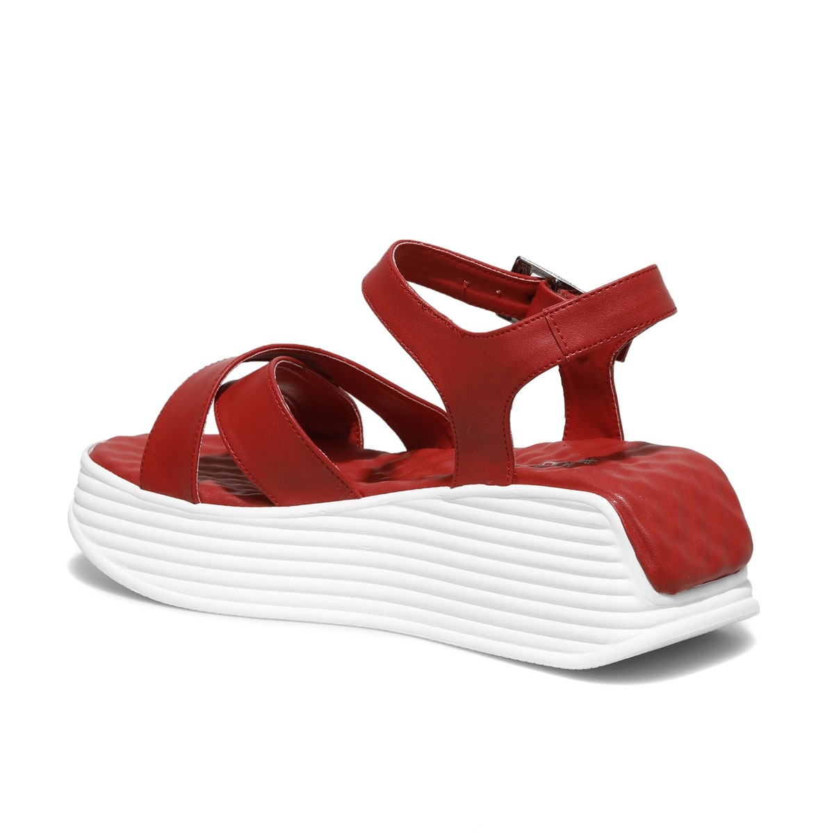 Flo DORA 1FX Kırmızı Kadın Sandalet. 3