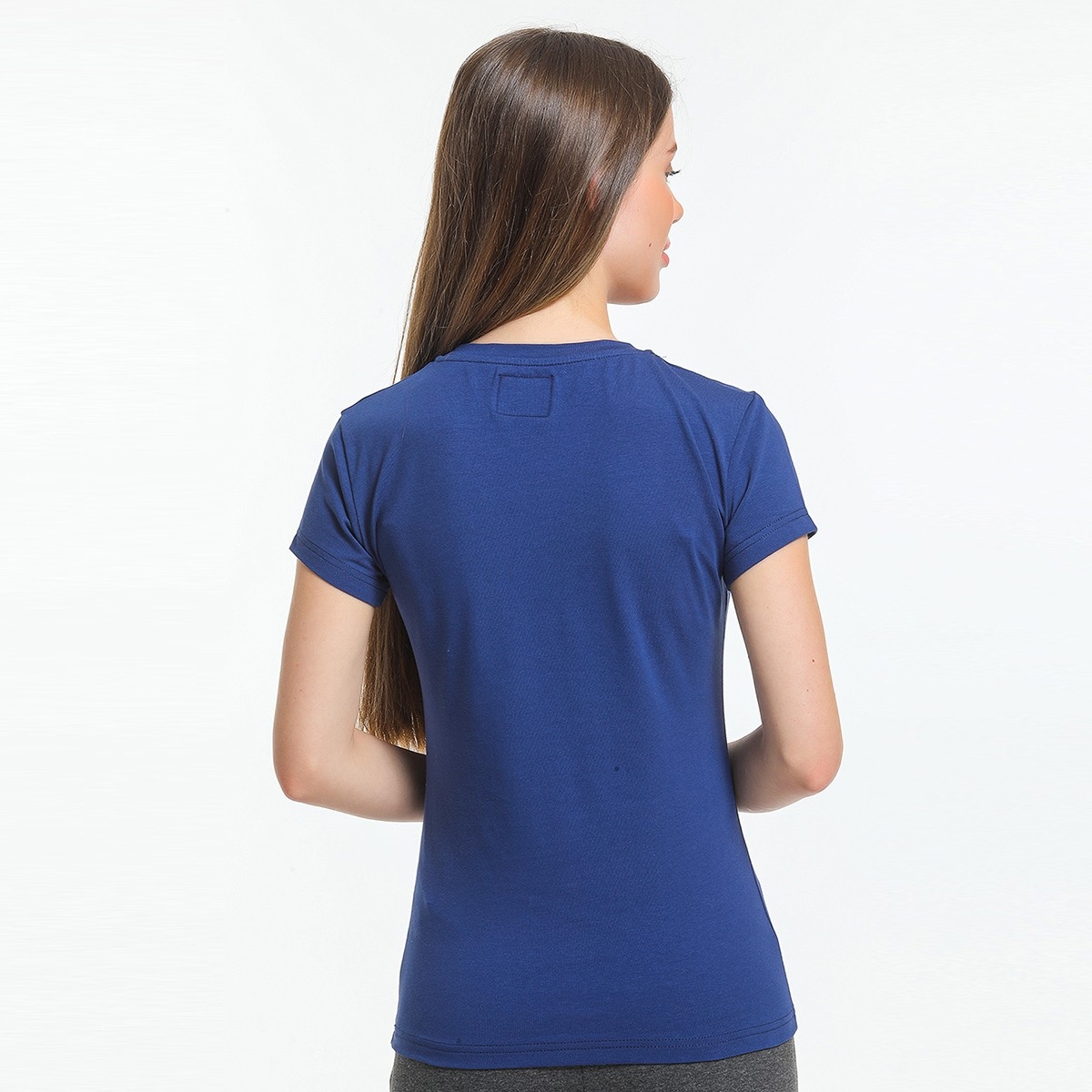 Flo MOVE Kadın T-Shirt Lacivert. 4
