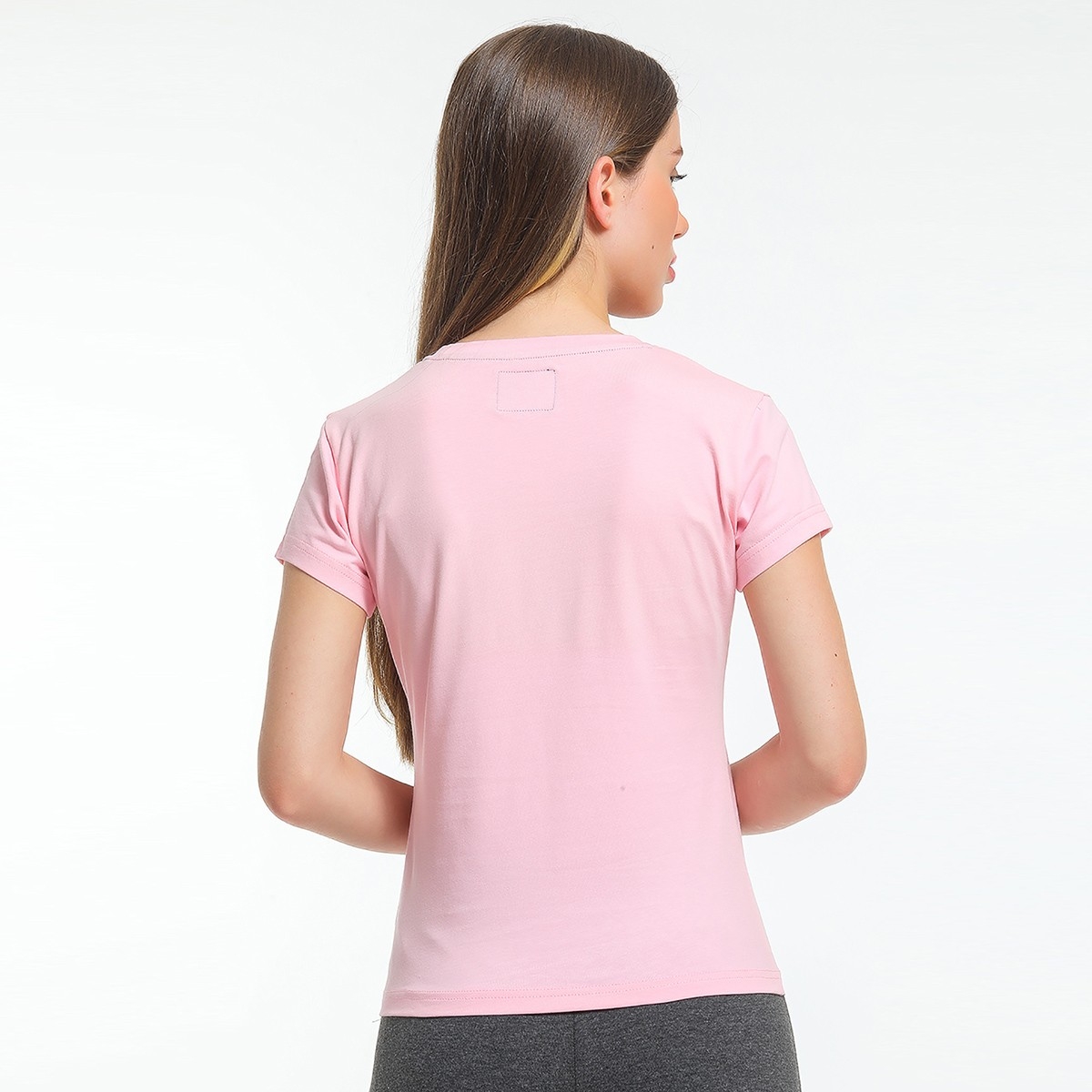 Flo MOVE Kadın T-Shirt Pembe. 4
