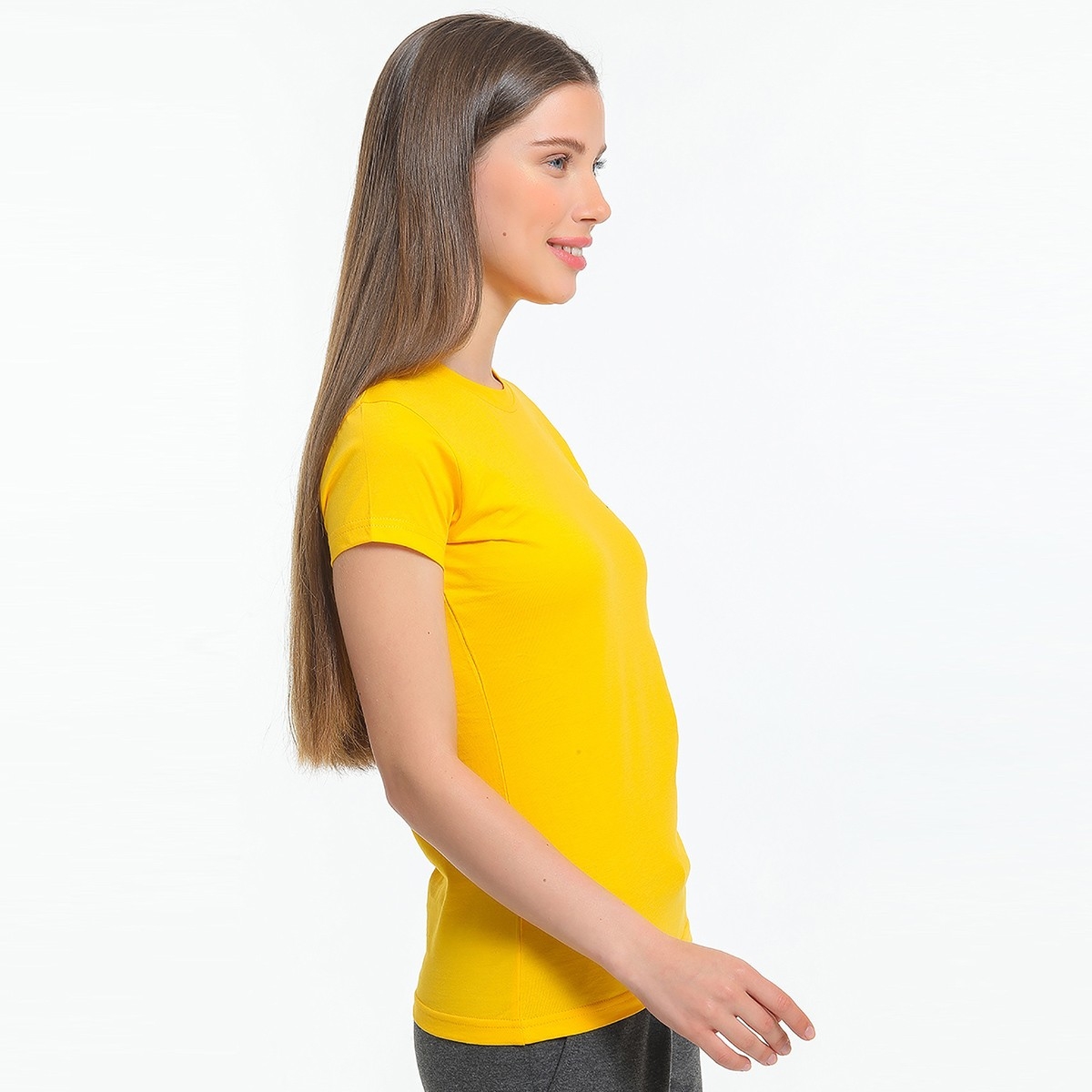 Flo MOVE Kadın T-Shirt Sarı. 3