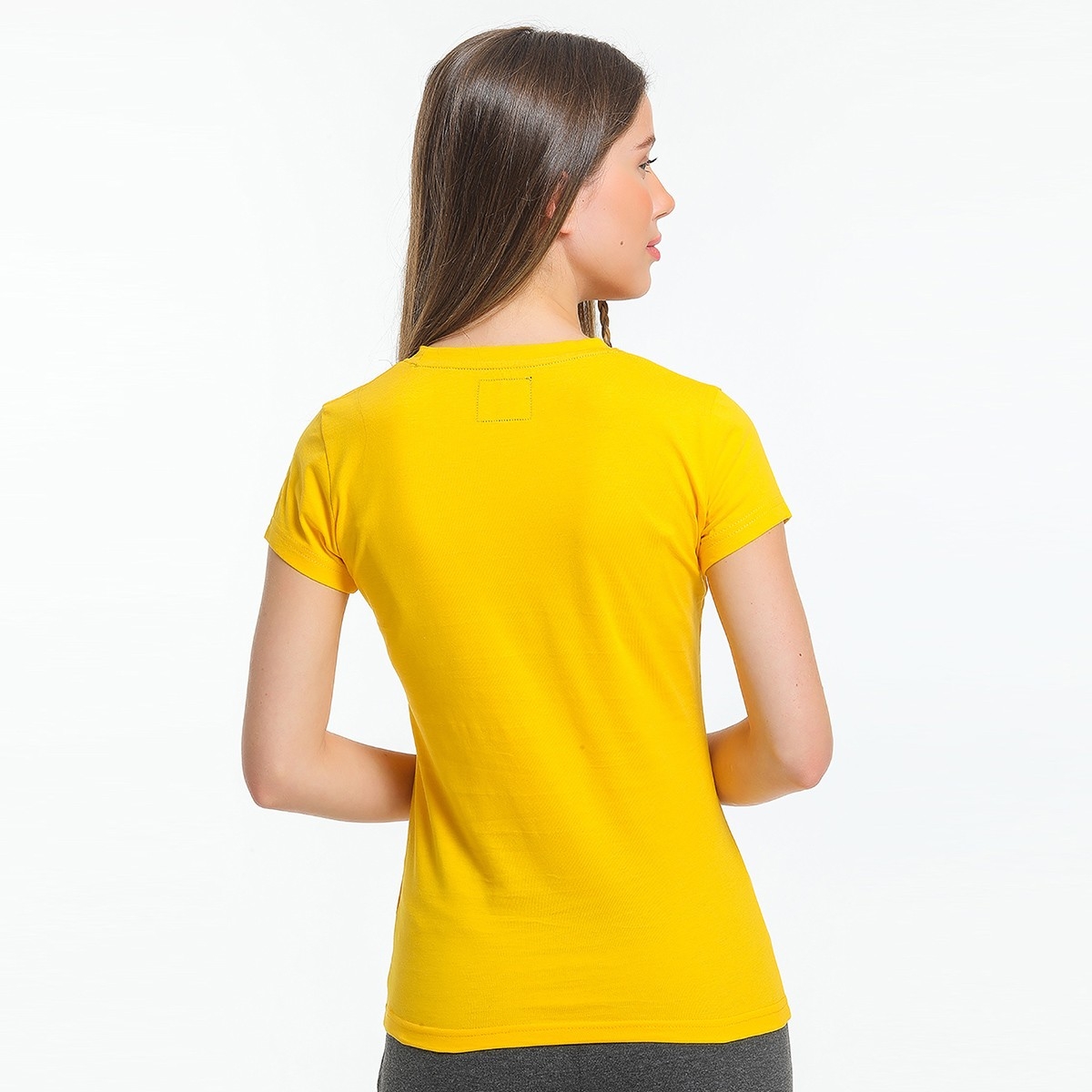 Flo MOVE Kadın T-Shirt Sarı. 4