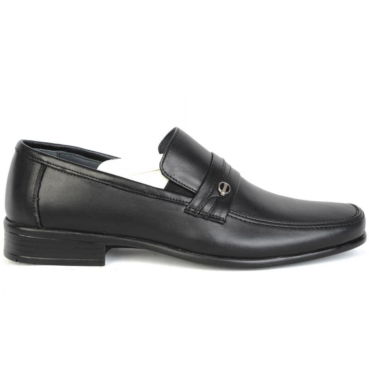 Flo 1161 Siyah %100 Deri Günlük Erkek Klasik Ayakkabı. 1