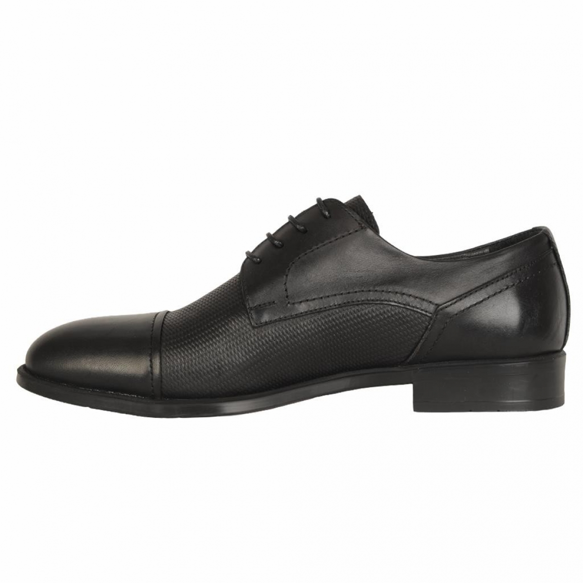 Flo 153-5111 Siyah %100 Deri Günlük Erkek Klasik Ayakkabı. 3