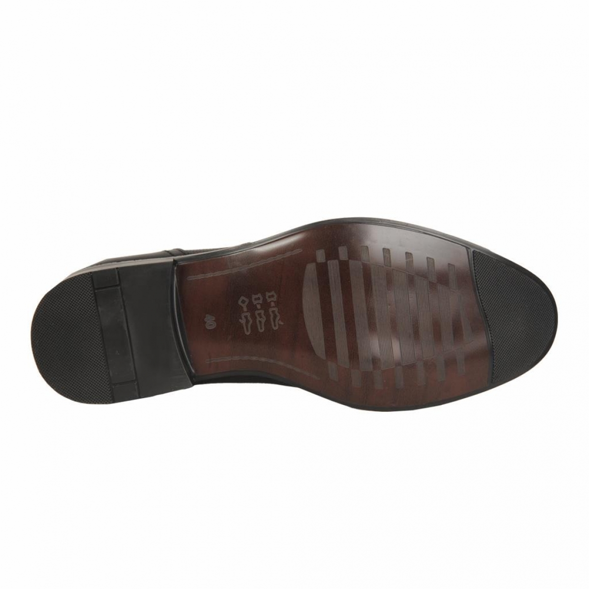 Flo 153-5111 Siyah %100 Deri Günlük Erkek Klasik Ayakkabı. 1