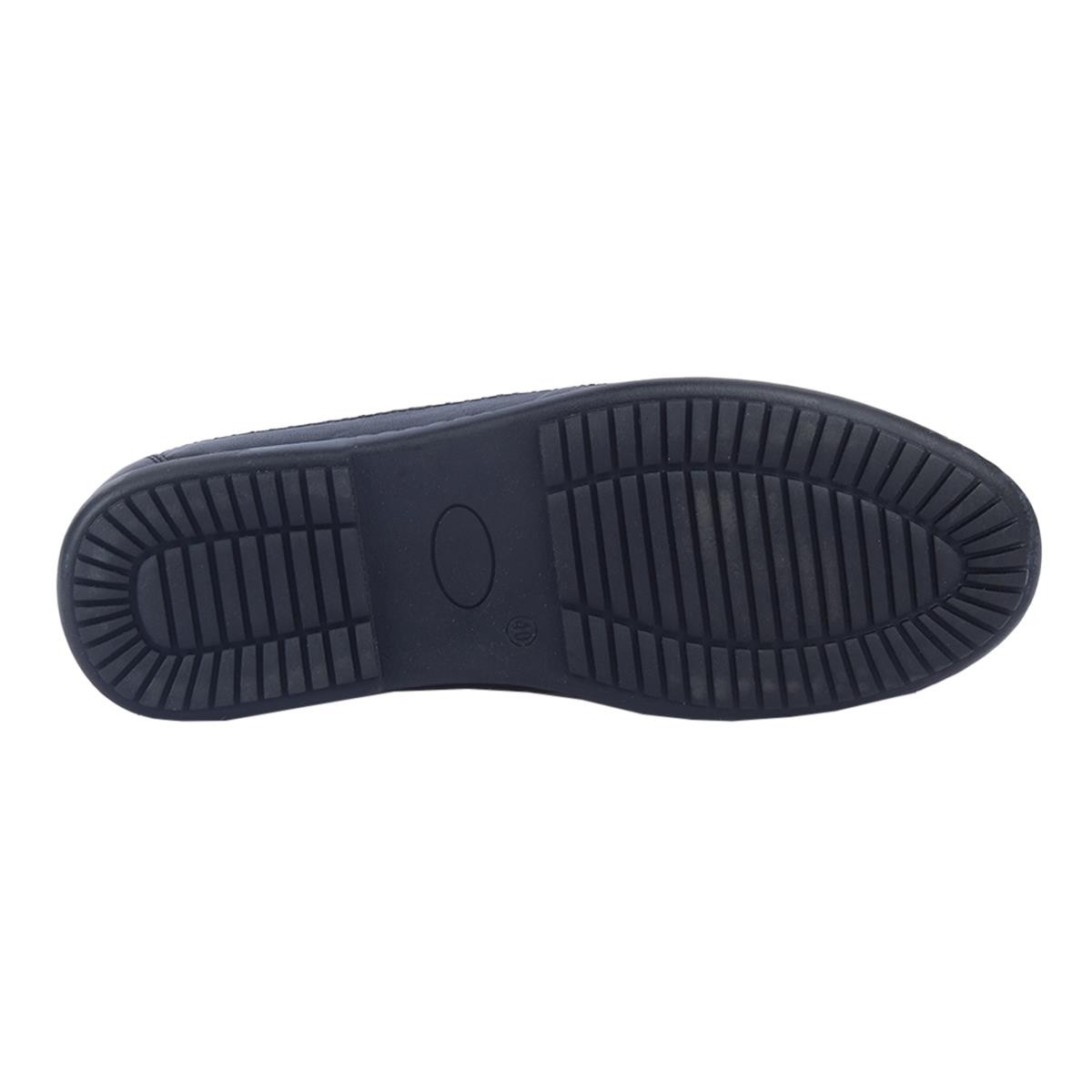 Flo 211-4250 Siyah %100 Deri Günlük Erkek Comfort Ayakkabı. 5