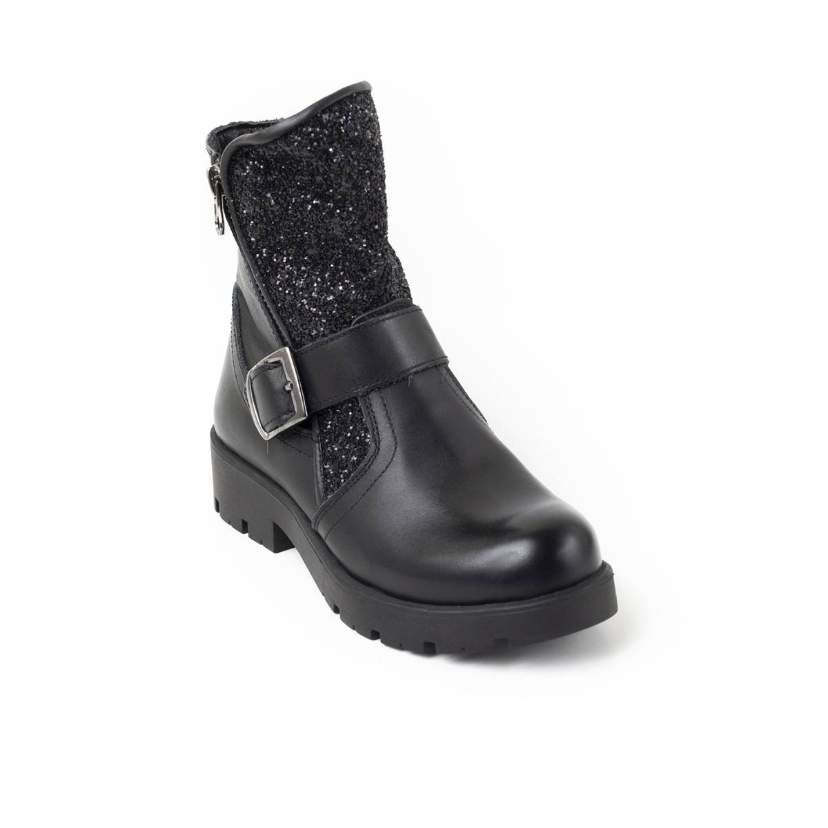 Flo Kız Cocuk Siyah Doğal Deri Destekli Çocuk Bot. 2 Flo Kız Cocuk Siyah Doğal Deri Destekli Çocuk Bot. 2