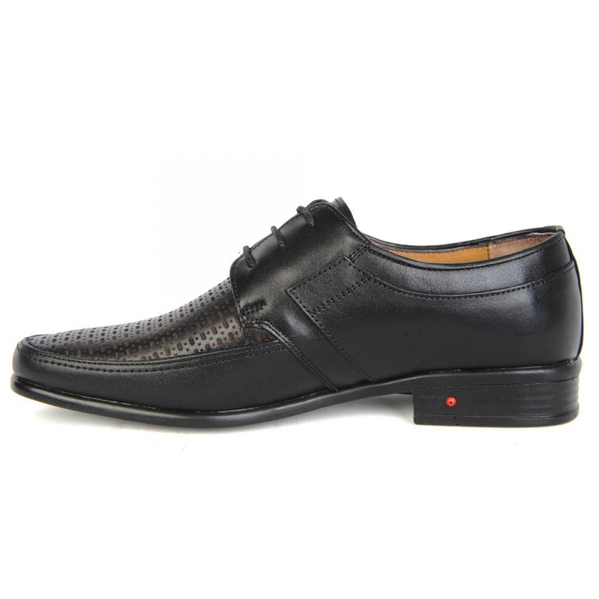Flo 1162 Siyah %100 Deri Günlük Erkek Klasik Ayakkabı. 3