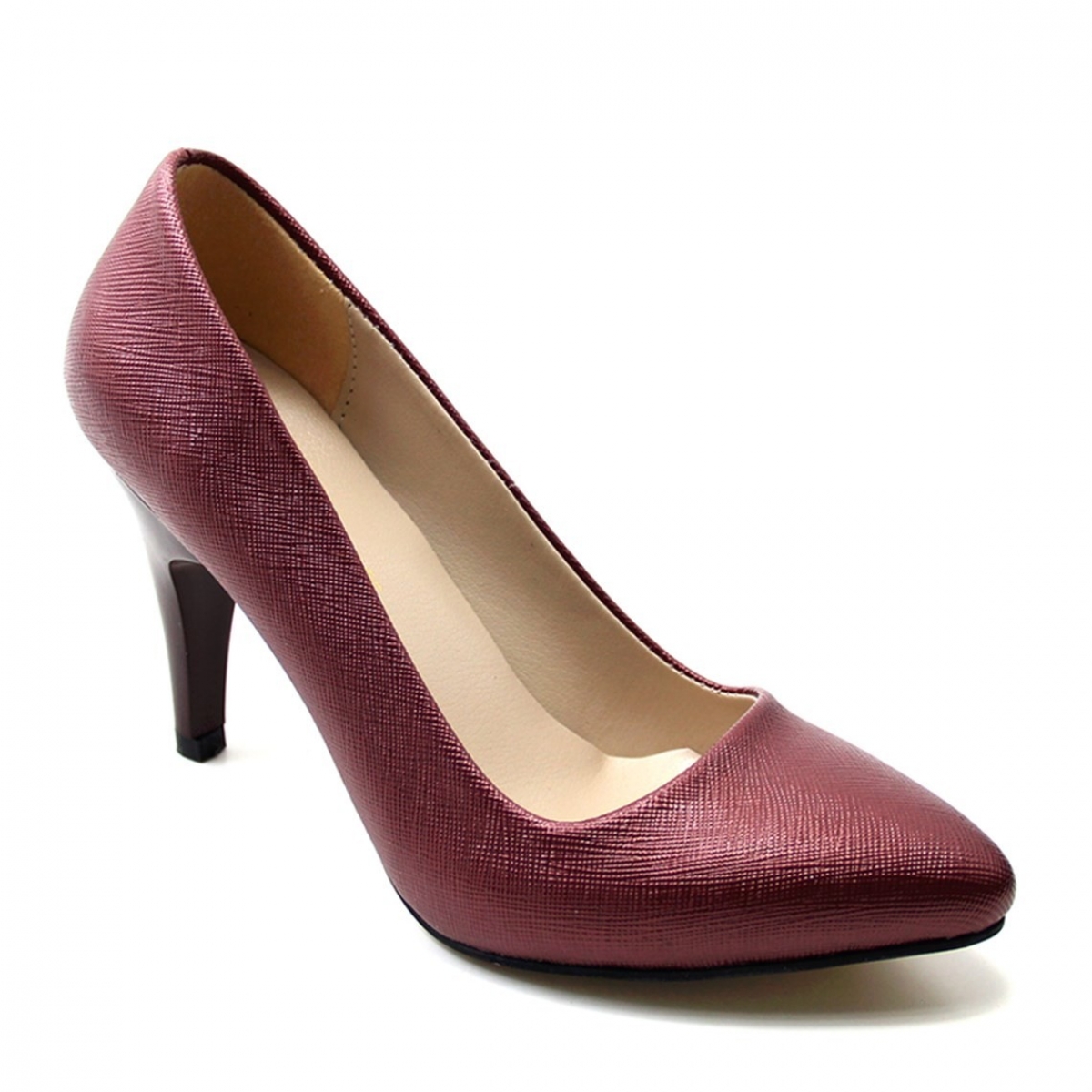 Flo Günlük Topuklu Kırmızı Süet Kadın Ayakkabı N-2500. 1